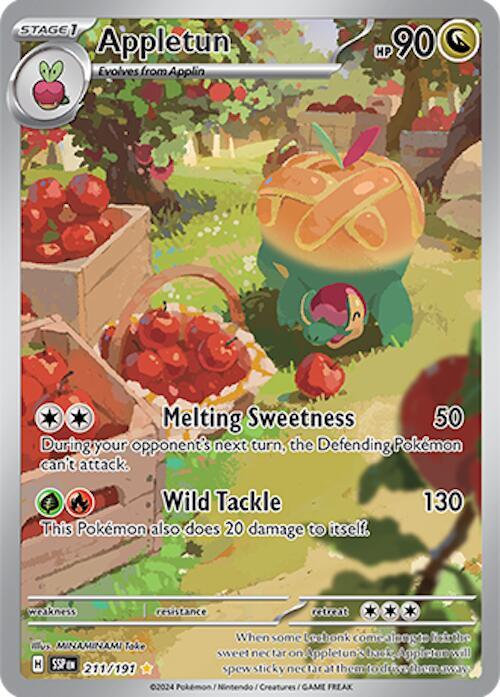 Pokemon Appletun 211/191 Surging Sparks