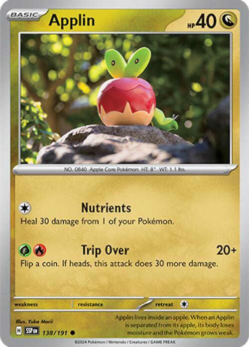 Pokemon Applin 138/191 Surging Sparks