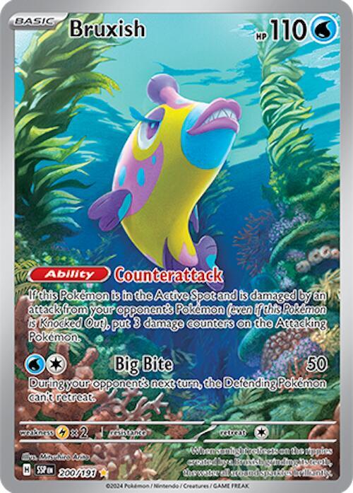 Pokemon Bruxish 200/191 Surging Sparks