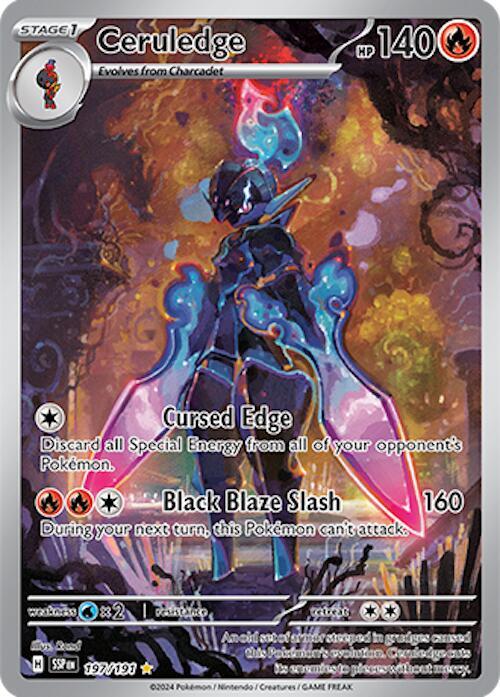 Pokemon Ceruledge 197/191 Surging Sparks