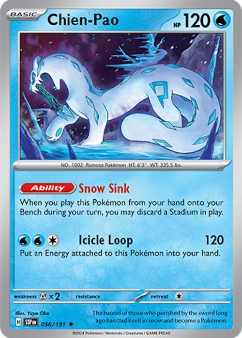 Pokemon Chien-Pao 56/191 Surging Sparks