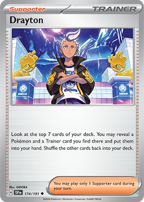 Pokemon Drayton 174/191 Surging Sparks