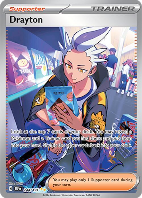 Pokemon Drayton 244/191 Surging Sparks