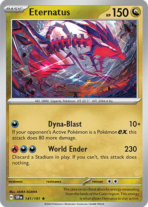Pokemon Eternatus 141/191 Surging Sparks