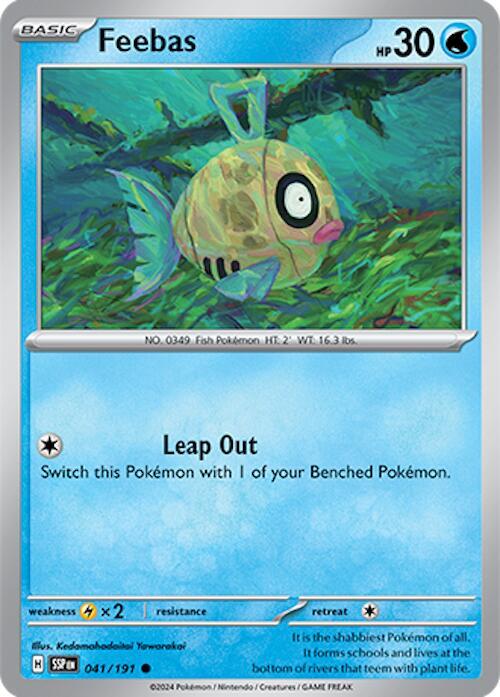Pokemon Feebas 41/191 Surging Sparks