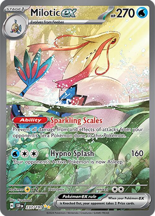 Pokemon Milotic ex 237/191 Surging Sparks
