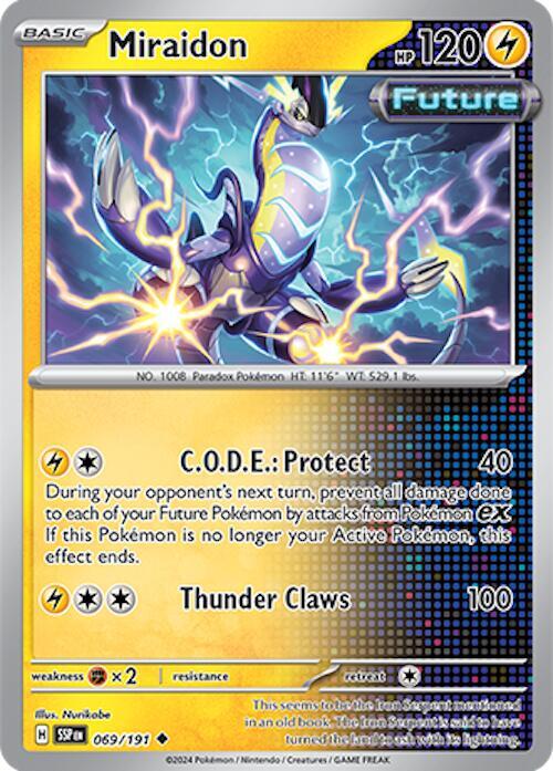 Pokemon Miraidon 69/191 Surging Sparks