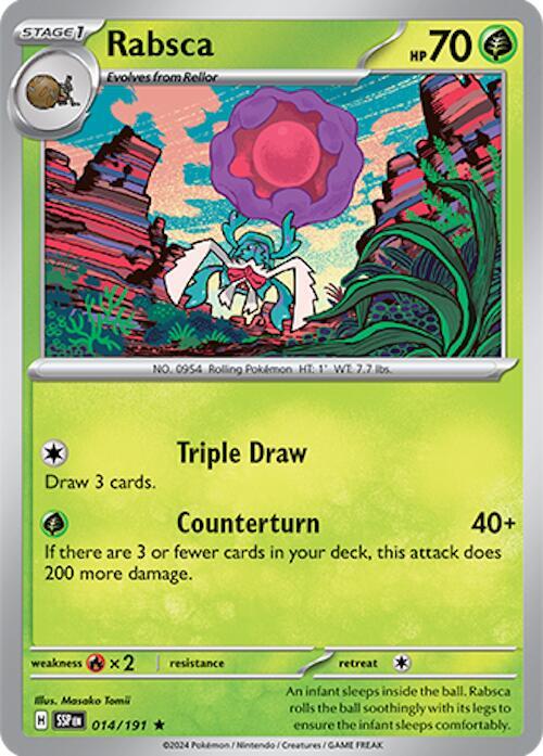 Pokemon Rabsca 14/191 Surging Sparks