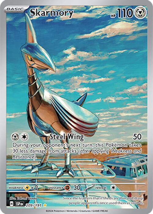 Pokemon Skarmory 209/191 Surging Sparks