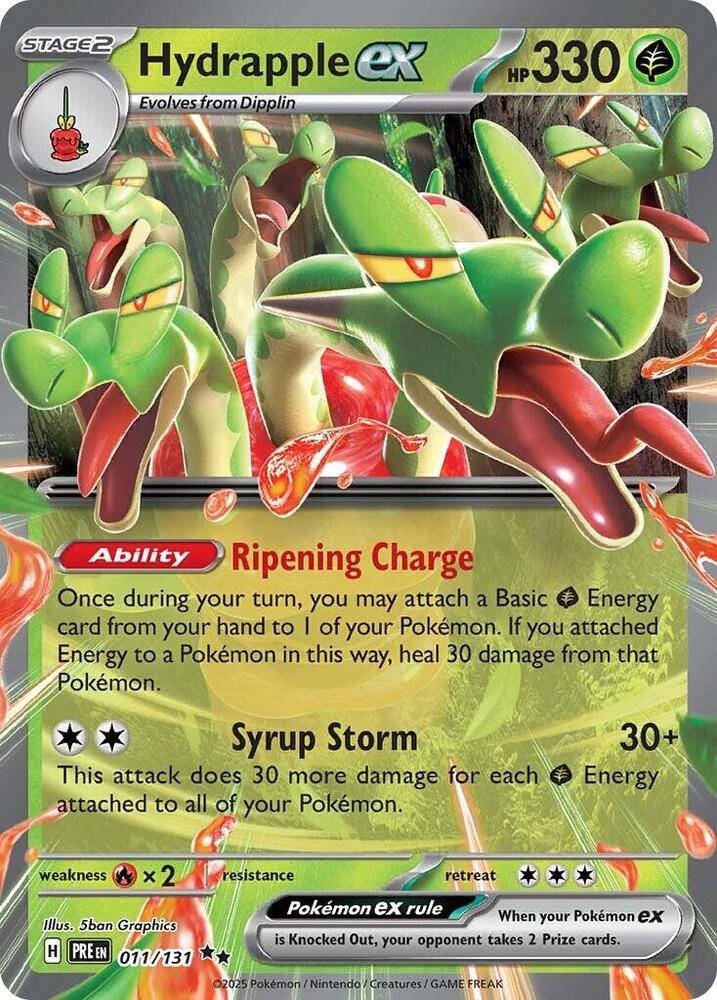 Pokemon Hydrapple ex 11/131 Prismatic Evolutions