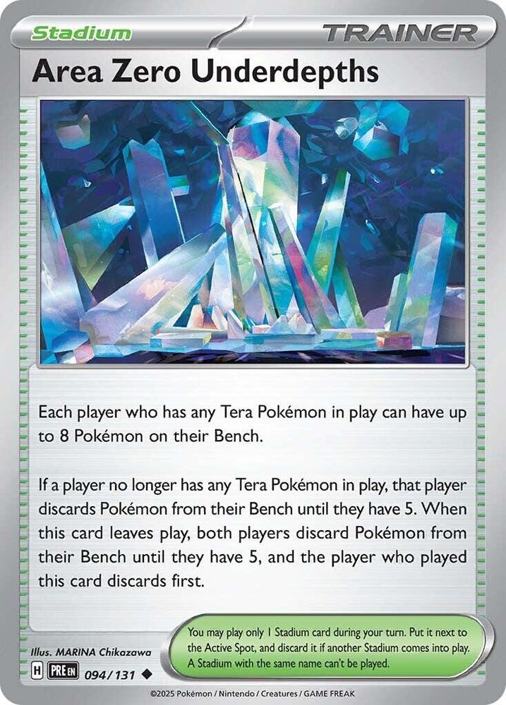 Pokemon Area Zero Underdepths 94/131 Prismatic Evolutions