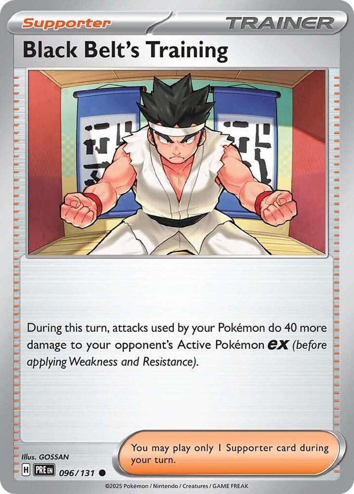 Pokemon Black Belt's Training 96/131 Prismatic Evolutions