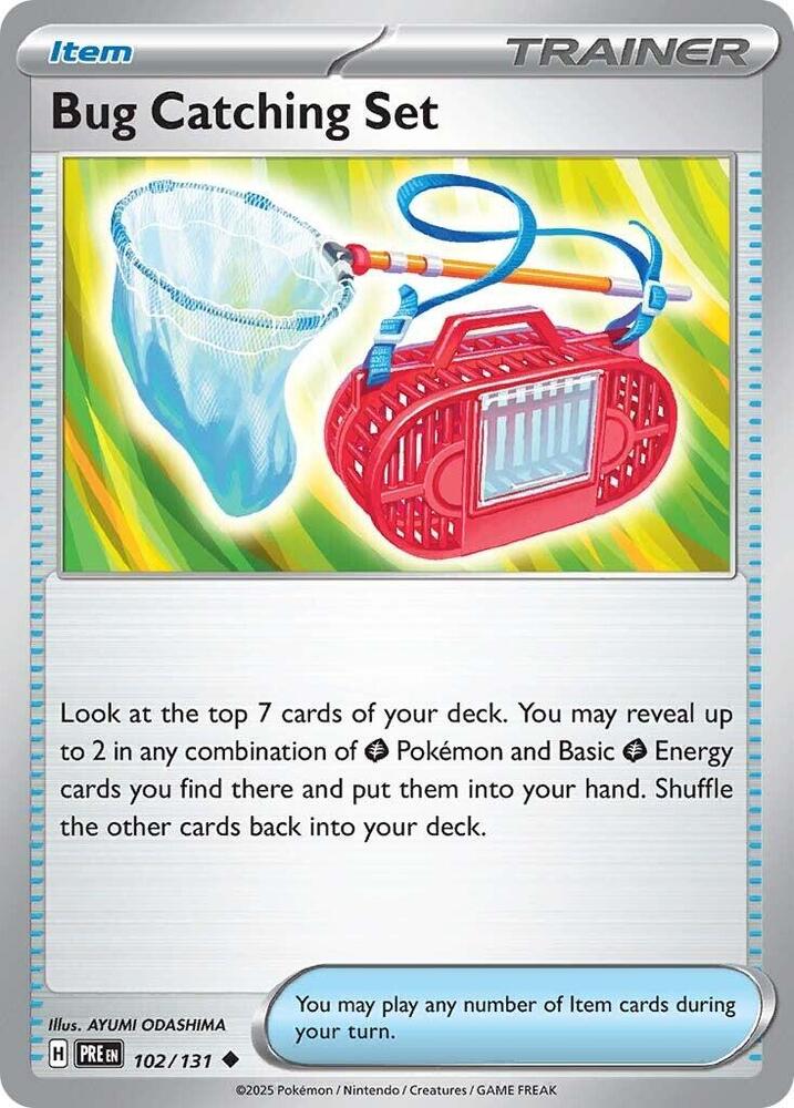 Pokemon Bug Catching Set 102/131 Prismatic Evolutions