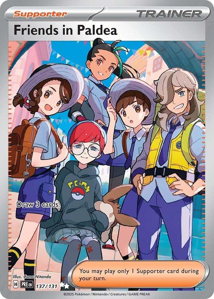 Pokemon Friends in Paldea 137/131 Prismatic Evolutions