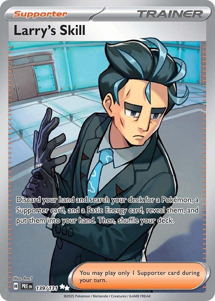 Pokemon Larry's Skill 139/131 Prismatic Evolutions