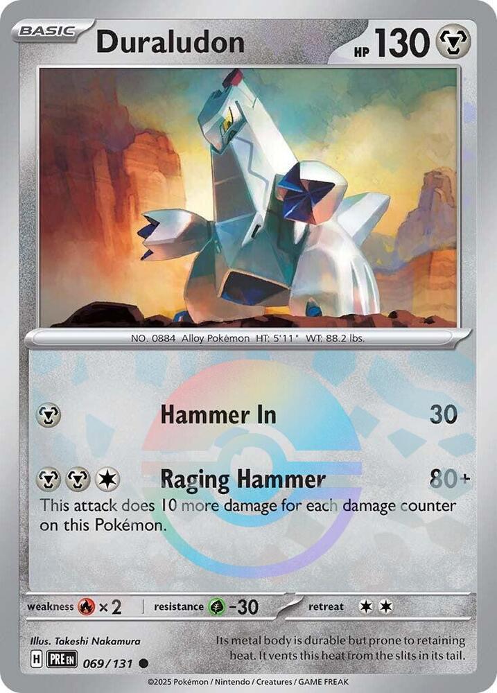 Pokemon Duraludon (Poké Ball) 69/131 Prismatic Evolutions
