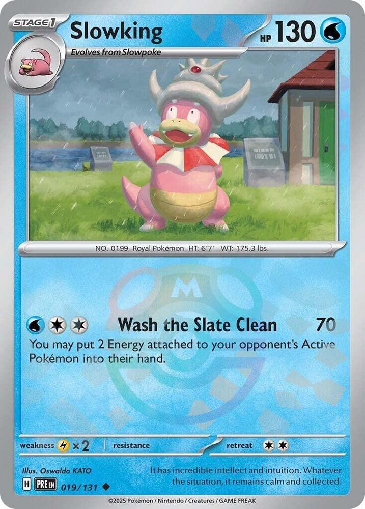 Pokemon Slowking (Master Ball) 19/131 Prismatic Evolutions