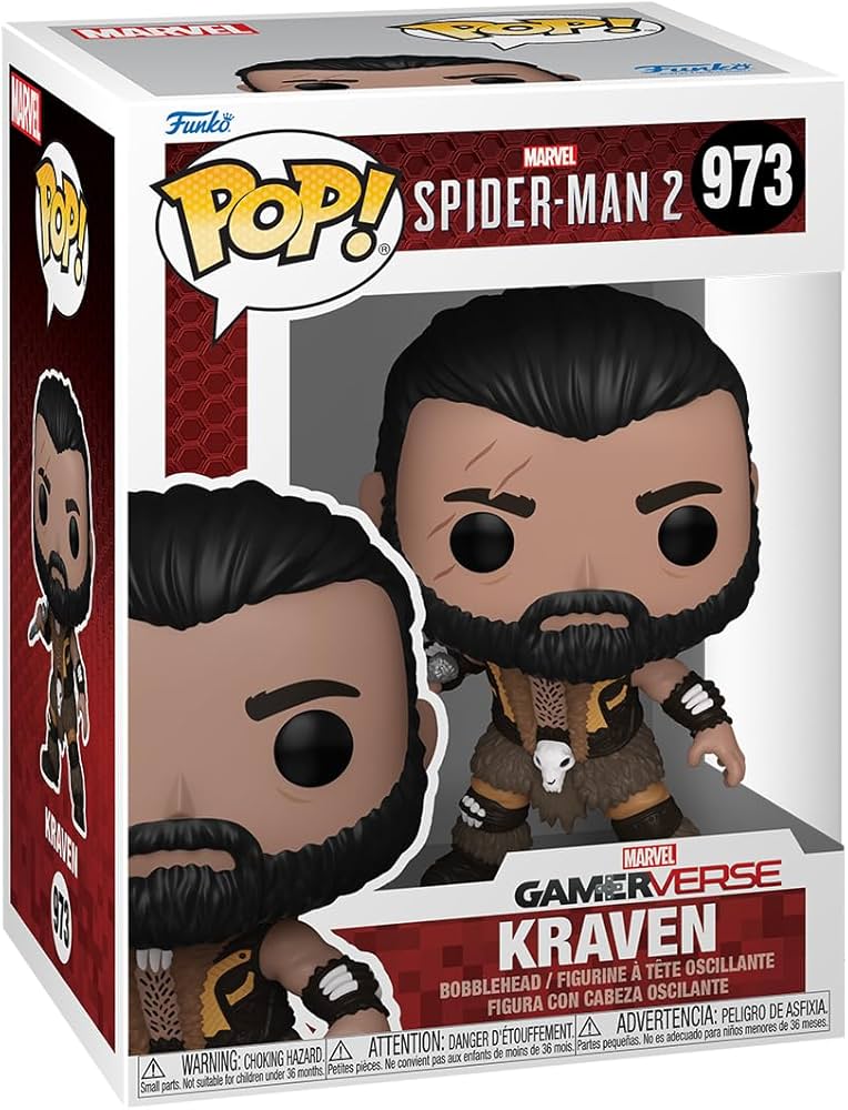 Funko Pop! Games Marvel Spiderman 2 Kraven #973