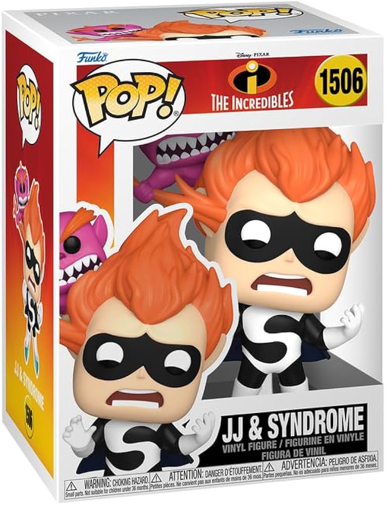 Funko Pop! Disney The Incredibles JJ & Syndrome #1506