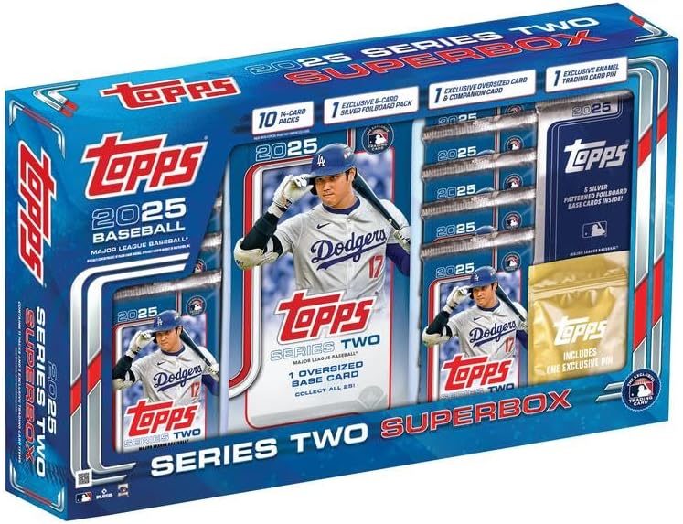 Topps 2025 MLB Baseball Series Two Superbox