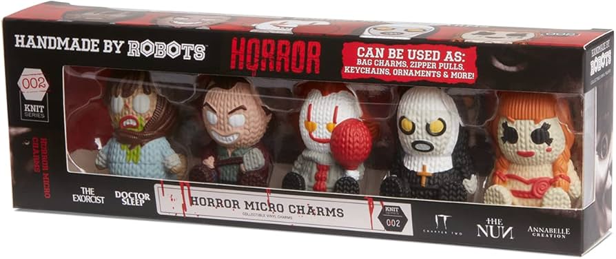 Handmade By Robots Horror Micro Charms Knit Series