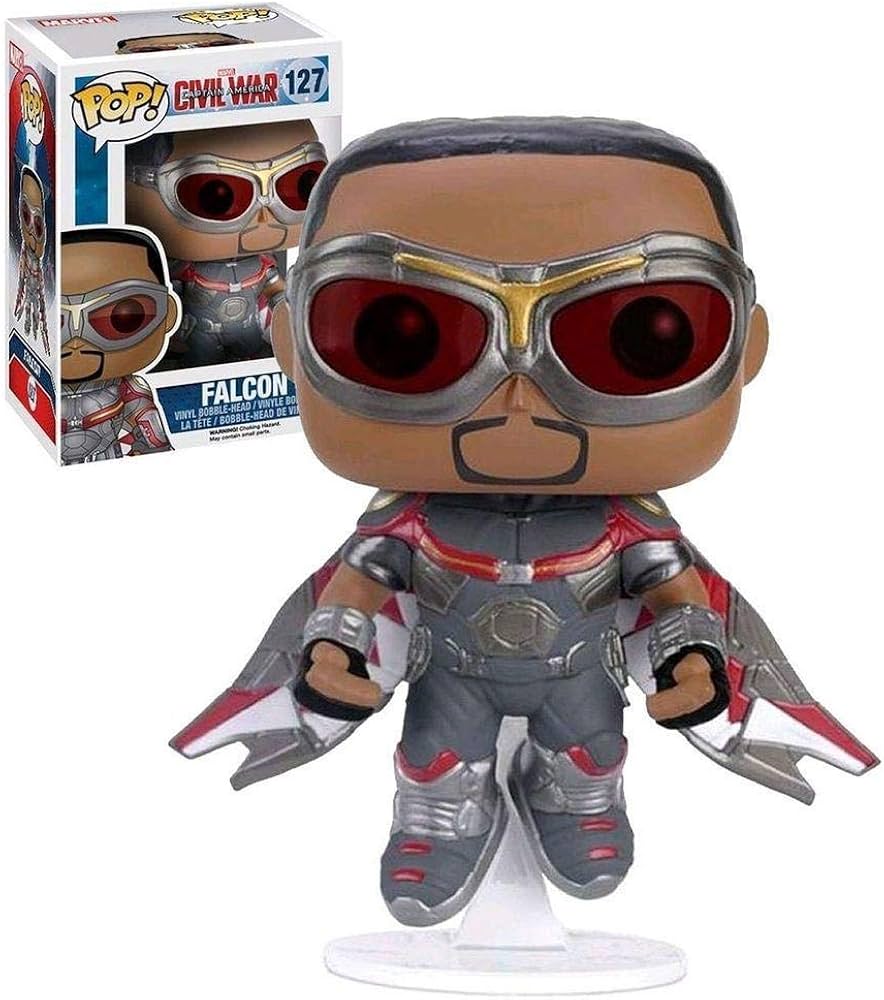Funko Pop! Marvel Civil War Falcon #127 Hot Topic Exclusive