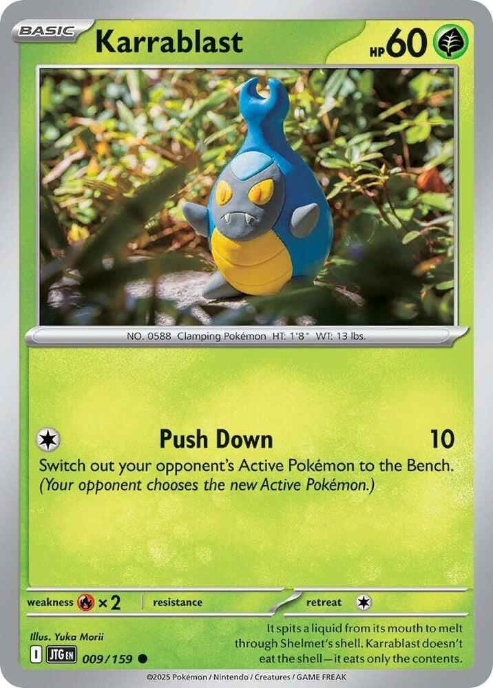 Pokemon Karrablast 9/159 Journey Together