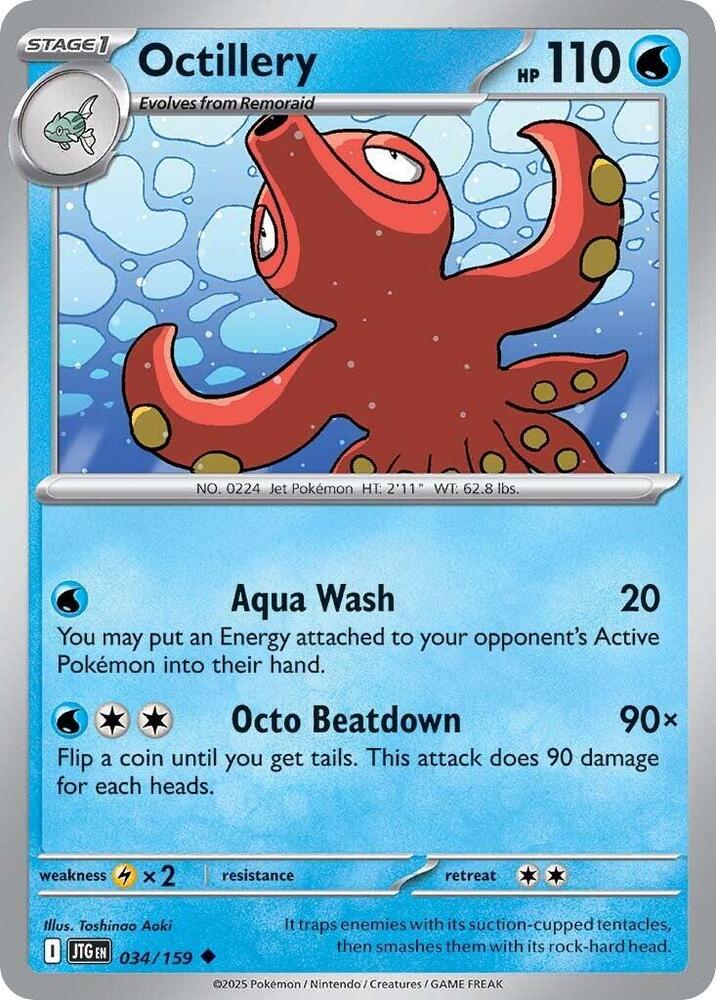 Pokemon Octillery 34/159 Journey Together