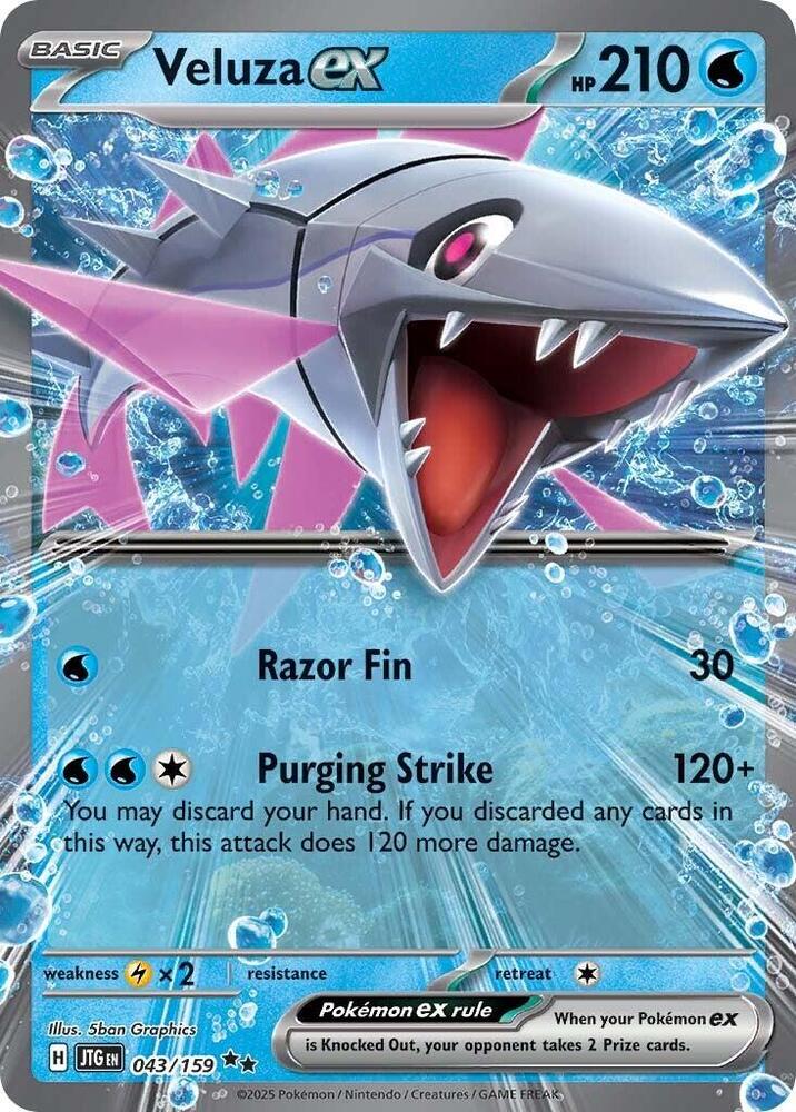 Pokemon Veluza ex 43/159 Journey Together