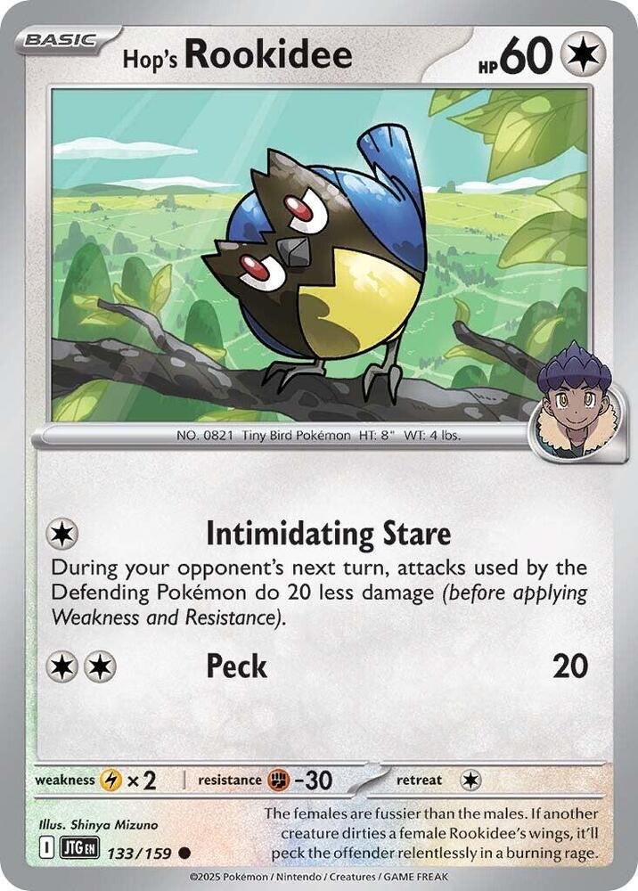 Pokemon Hop's Rookidee 133/159 Journey Together