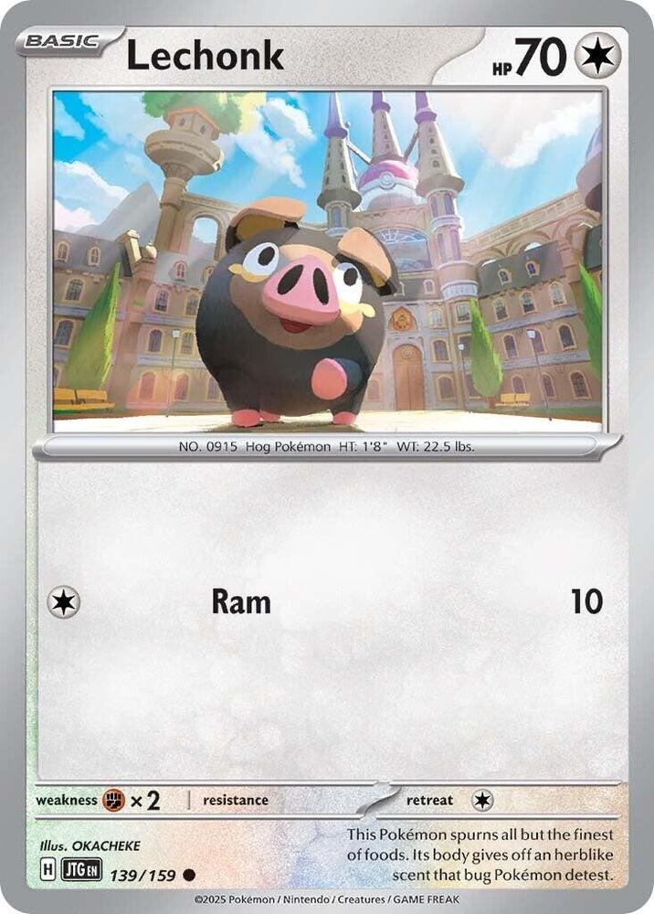 Pokemon Lechonk 139/159 Journey Together