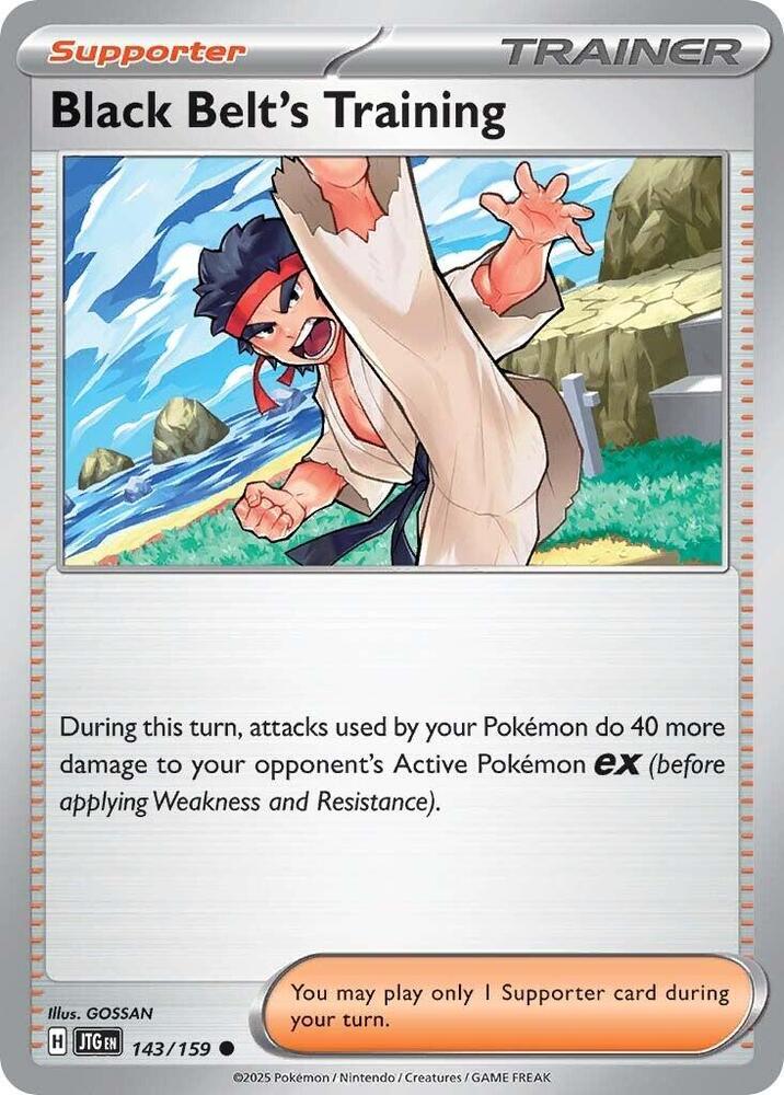 Pokemon Black Belt's Training 143/159 Journey Together
