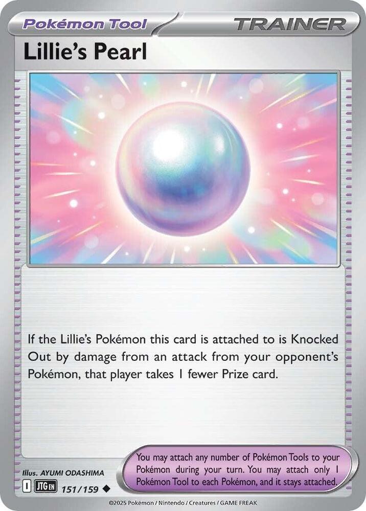 Pokemon Lillie's Pearl 151/159 Journey Together