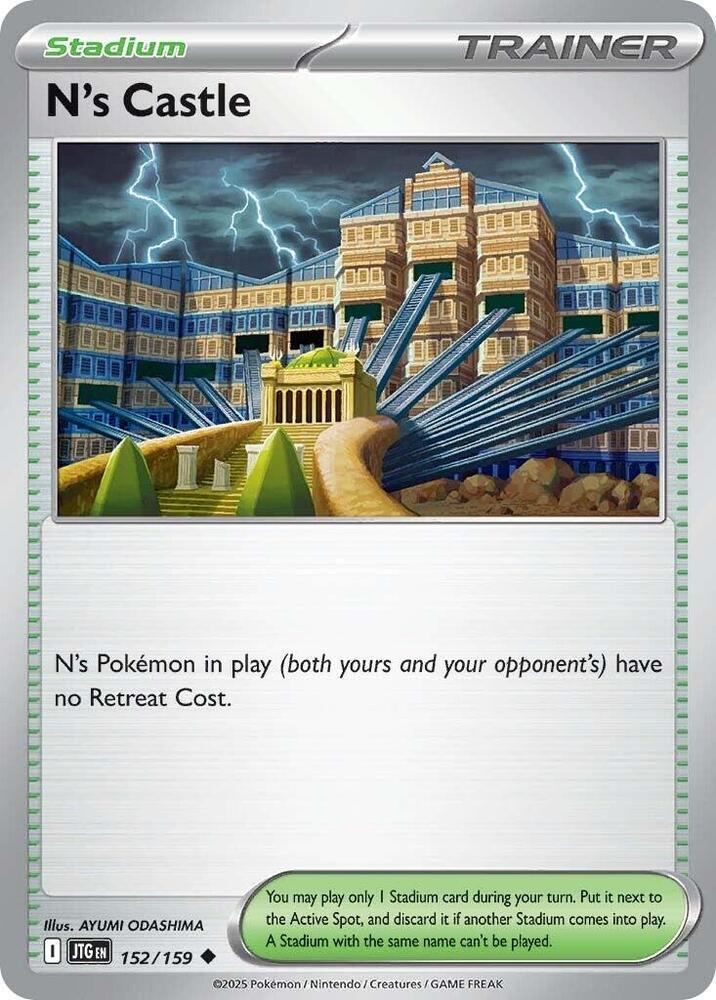Pokemon N's Castle 152/159 Journey Together