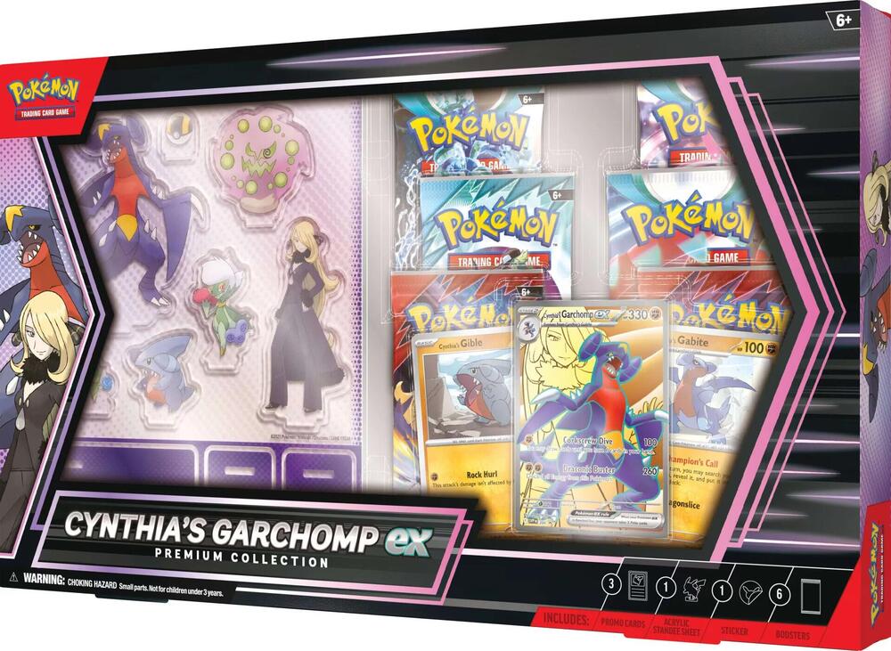 Pokémon Cynthia's Garchomp ex Premium Collection