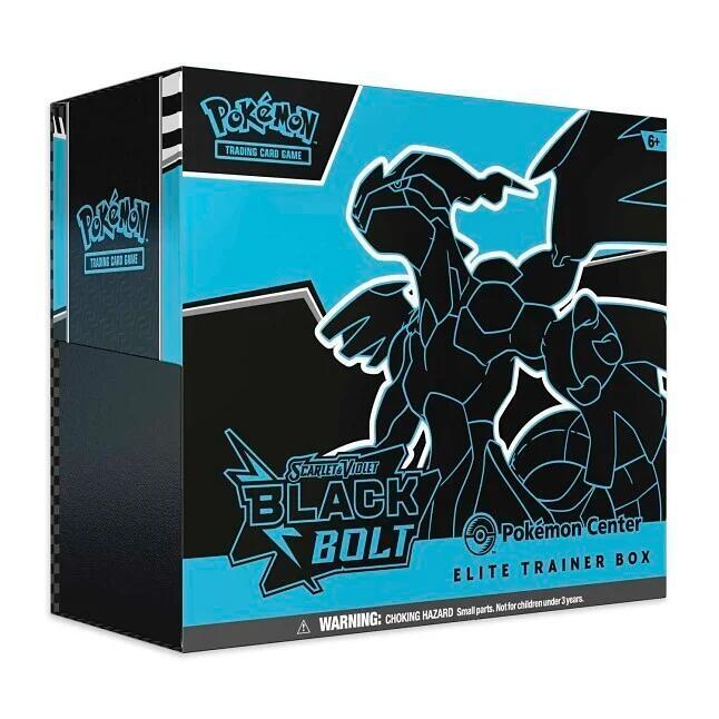 Pokémon Black Bolt Pokémon Center Elite Trainer Box ETB