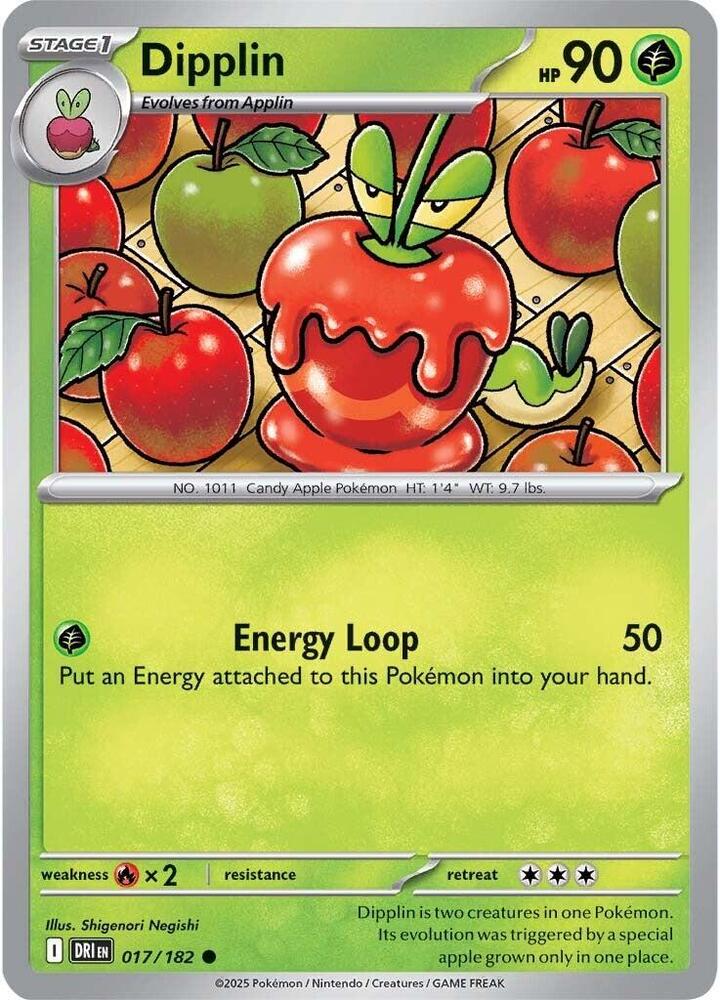 Pokemon Dipplin 17/182 Destined Rivals