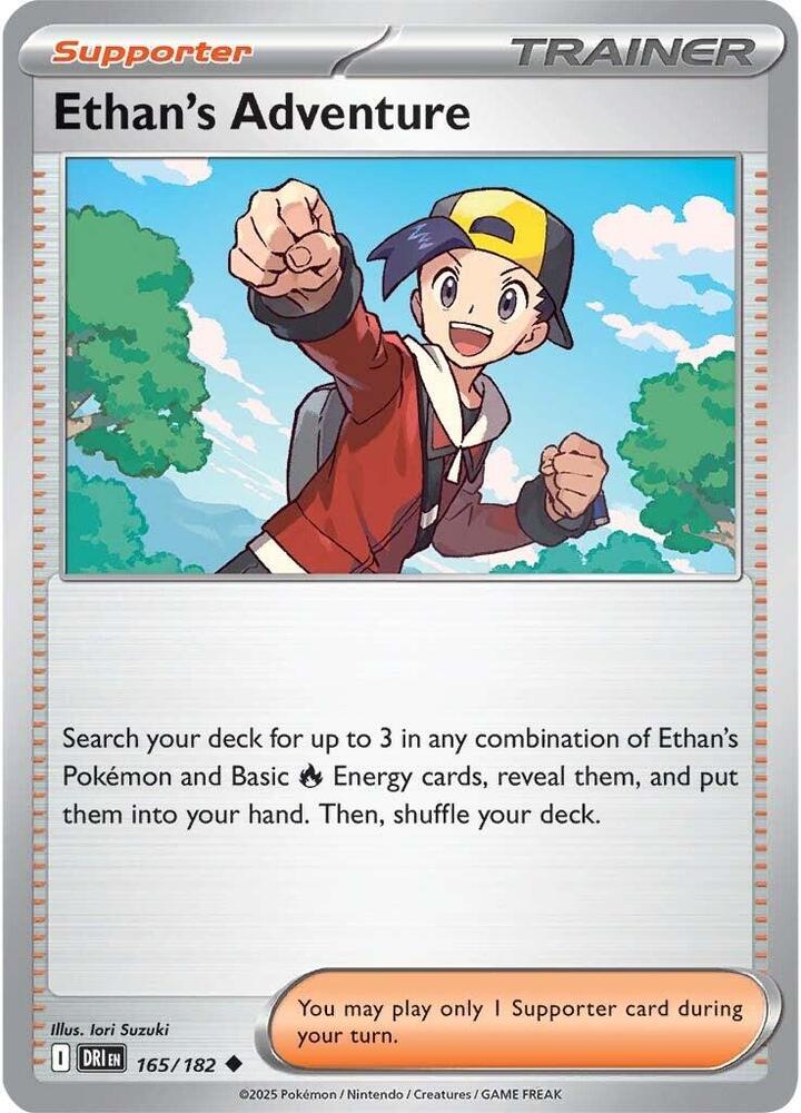 Pokemon Ethan's Adventure 165/182 Destined Rivals