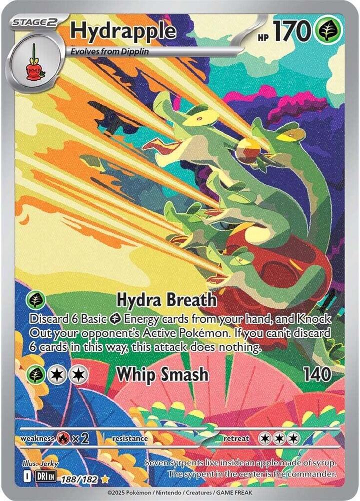 Pokemon Hydrapple 188/182 Destined Rivals