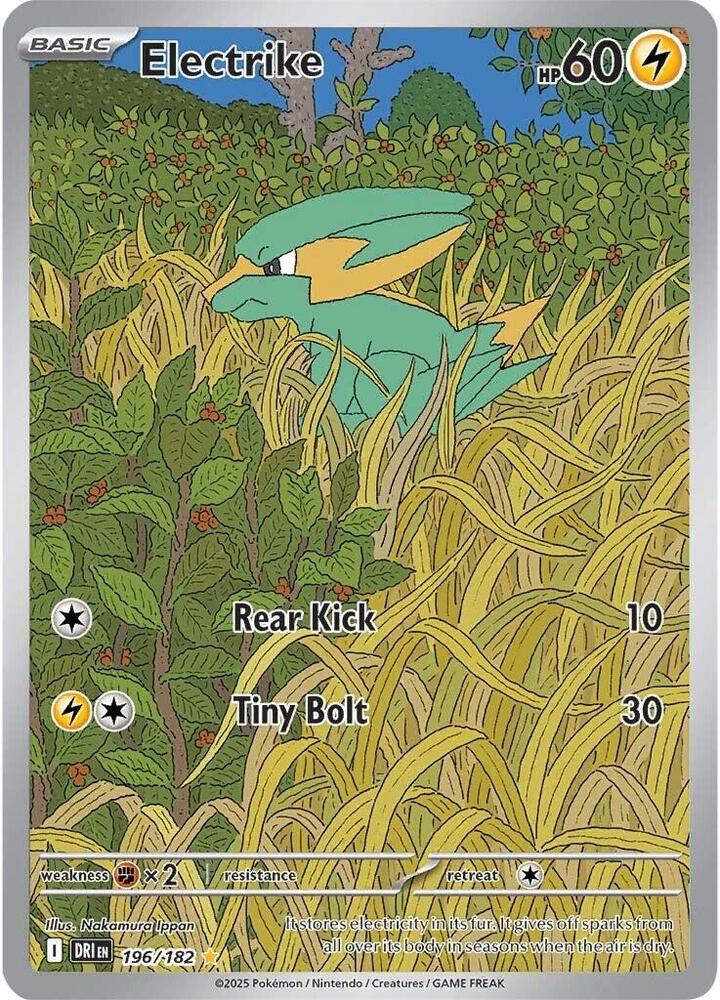 Pokemon Electrike 196/182 Destined Rivals