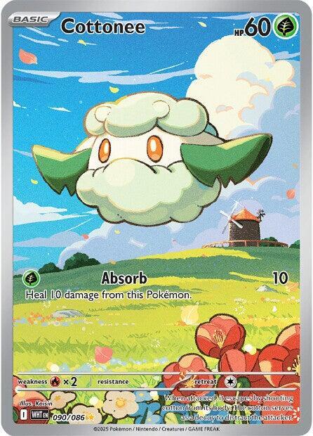 Pokemon Cottonee 90/86 White Flare
