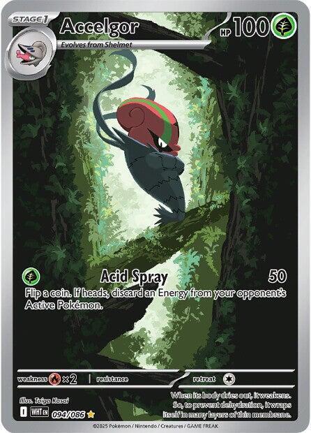 Pokemon Accelgor 94/86 White Flare