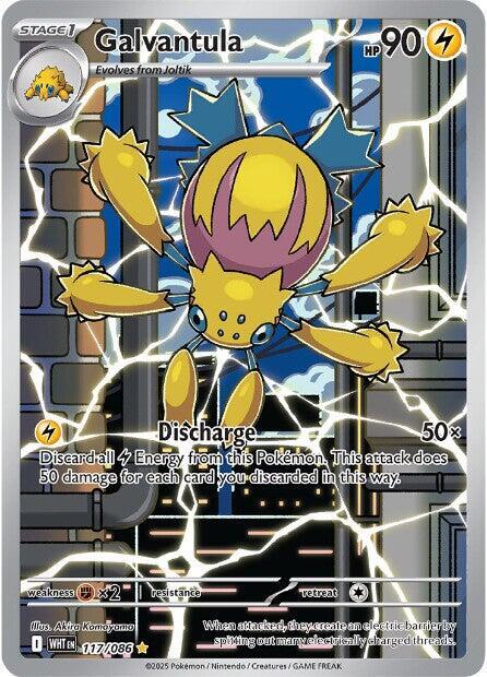 Pokemon Galvantula 117/86 White Flare