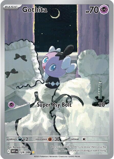 Pokemon Gothita 124/086 White Flare