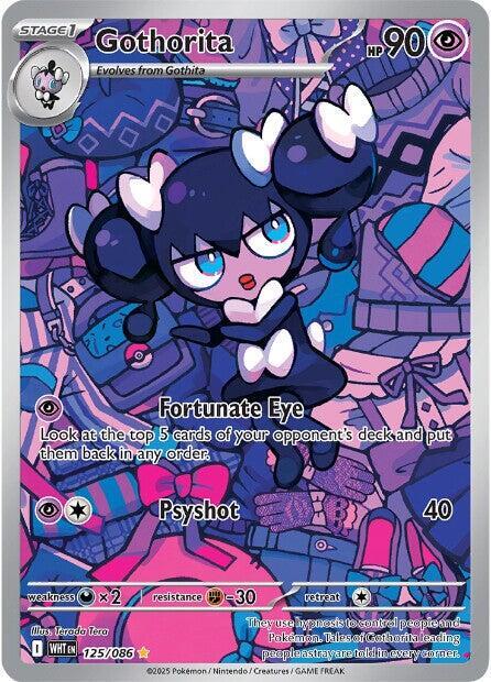 Pokemon Gothorita 125/86 White Flare