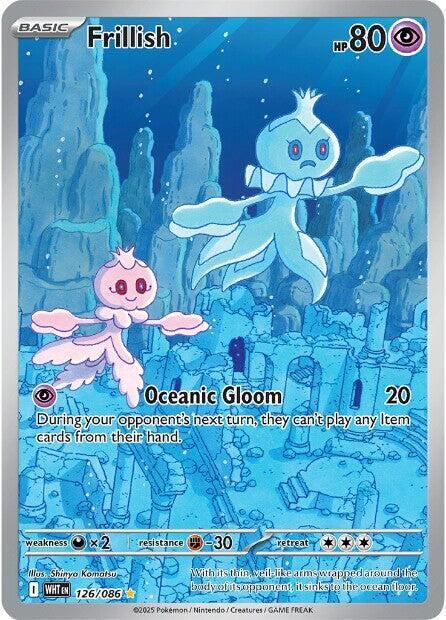 Pokemon Frillish 126/86 White Flare