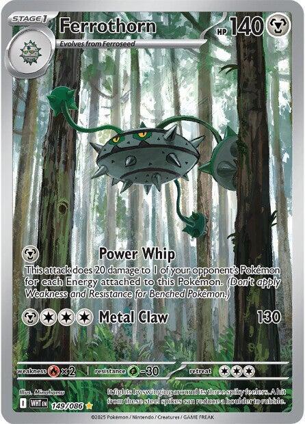 Pokemon Ferrothorn 149/86 White Flare