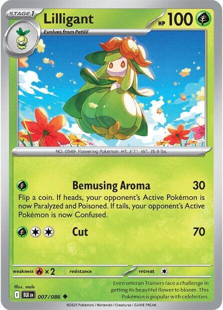 Pokemon Lilligant (Poké Ball) 7/86 Black Bolt