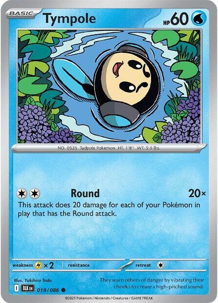 Pokemon Tympole (Master Ball) 19/86 Black Bolt