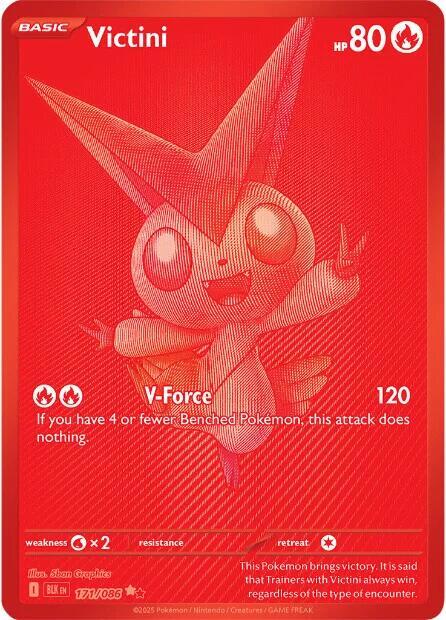 Pokemon Victini 171/86 Black Bolt